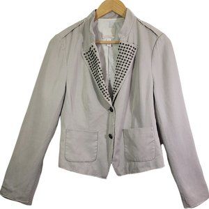 BANANA REPUBLIC Size 8 Off-White, Ivory Cream Blazer Jacket